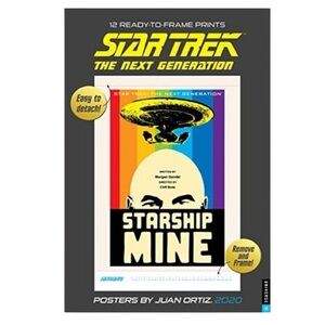 New Star Trek 2020 Poster Calendar: The Next Generation Posters by Juan Ortiz